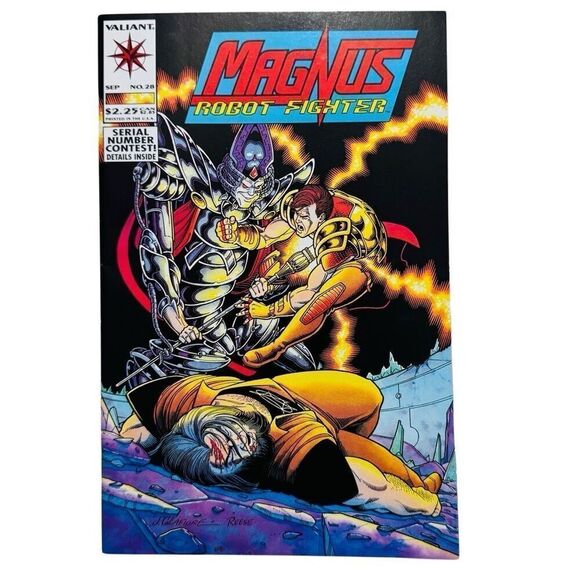 Magnus Robot Fighter #28 (1993), Valiant/Acclaim Comics, NM - Picture 1 of 4